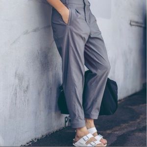 LULULEMON get it on trouser pant blue size 4